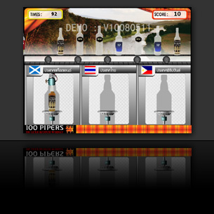 Client : 100 Pipers<br>Project : Multimedia Interactive Games